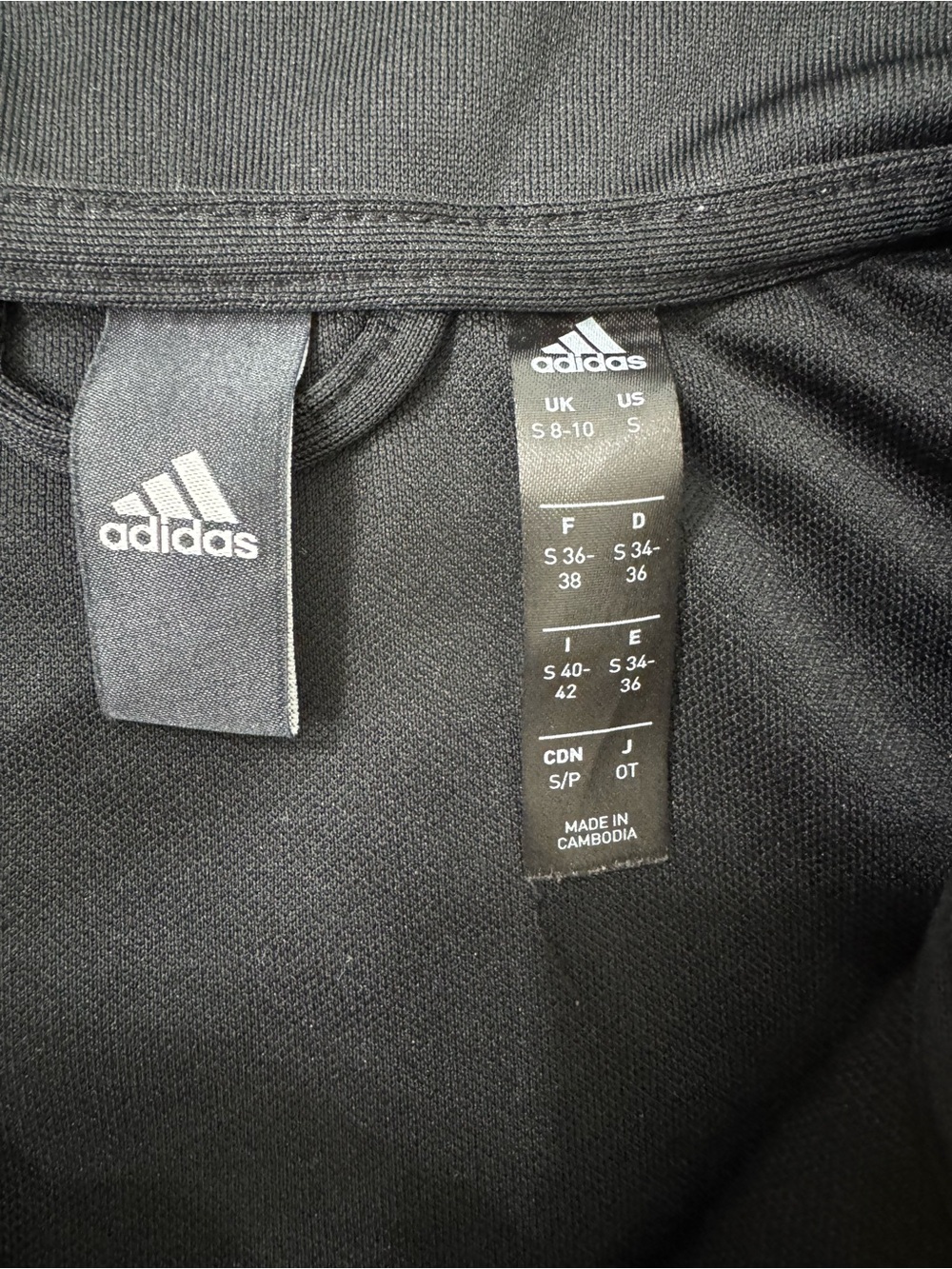 Adidas Women Black Athletic Zip Jacket and Jogger Pants Size S - Picture 3 of 8